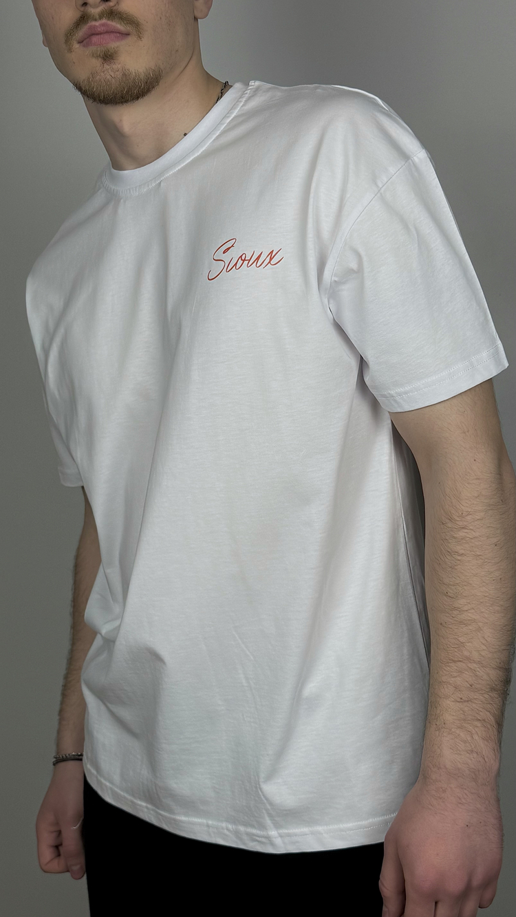 SİOUX YAZILI BOXY TİŞÖRT